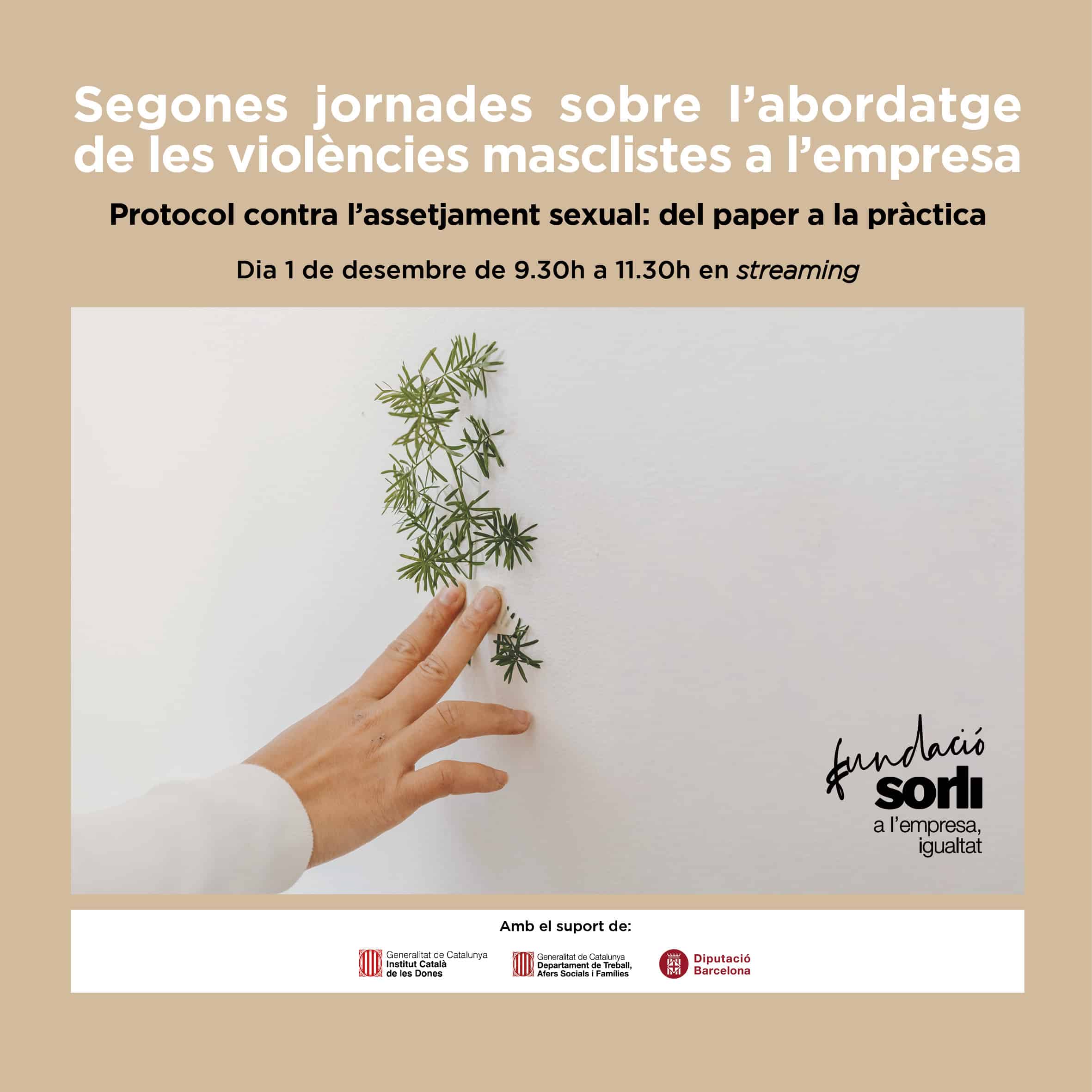Jornada contra l'assetjament sexual a l'empresa
