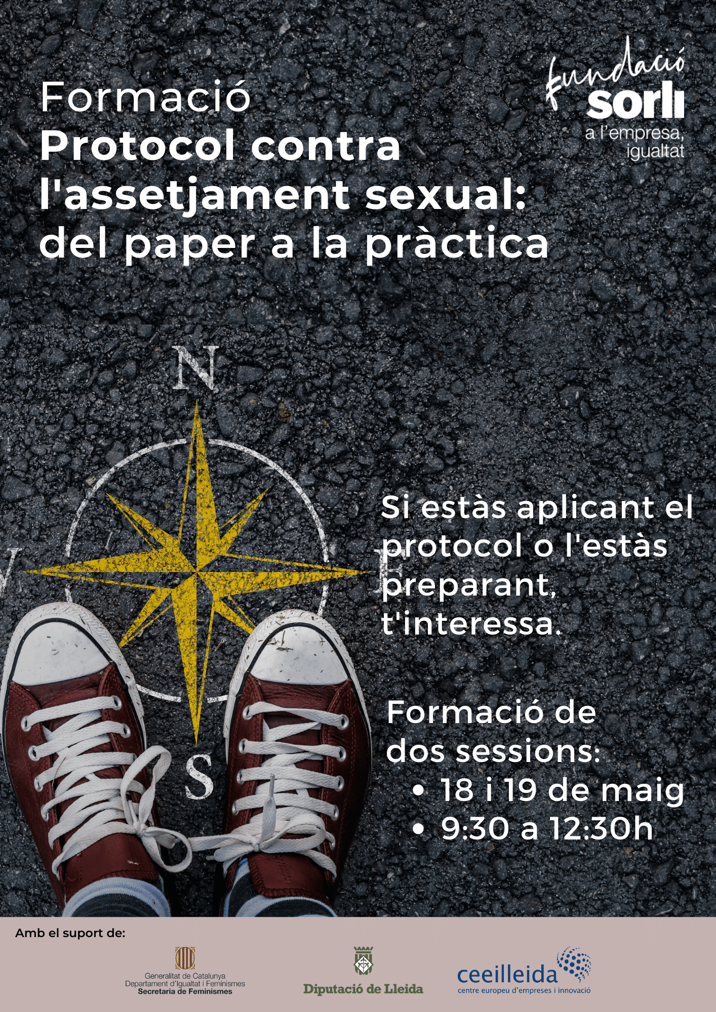 III CICLE FORMACIÓ PRÀCTICA LLEIDA Inscripcions Formació prevenció de l'assetjament sexual