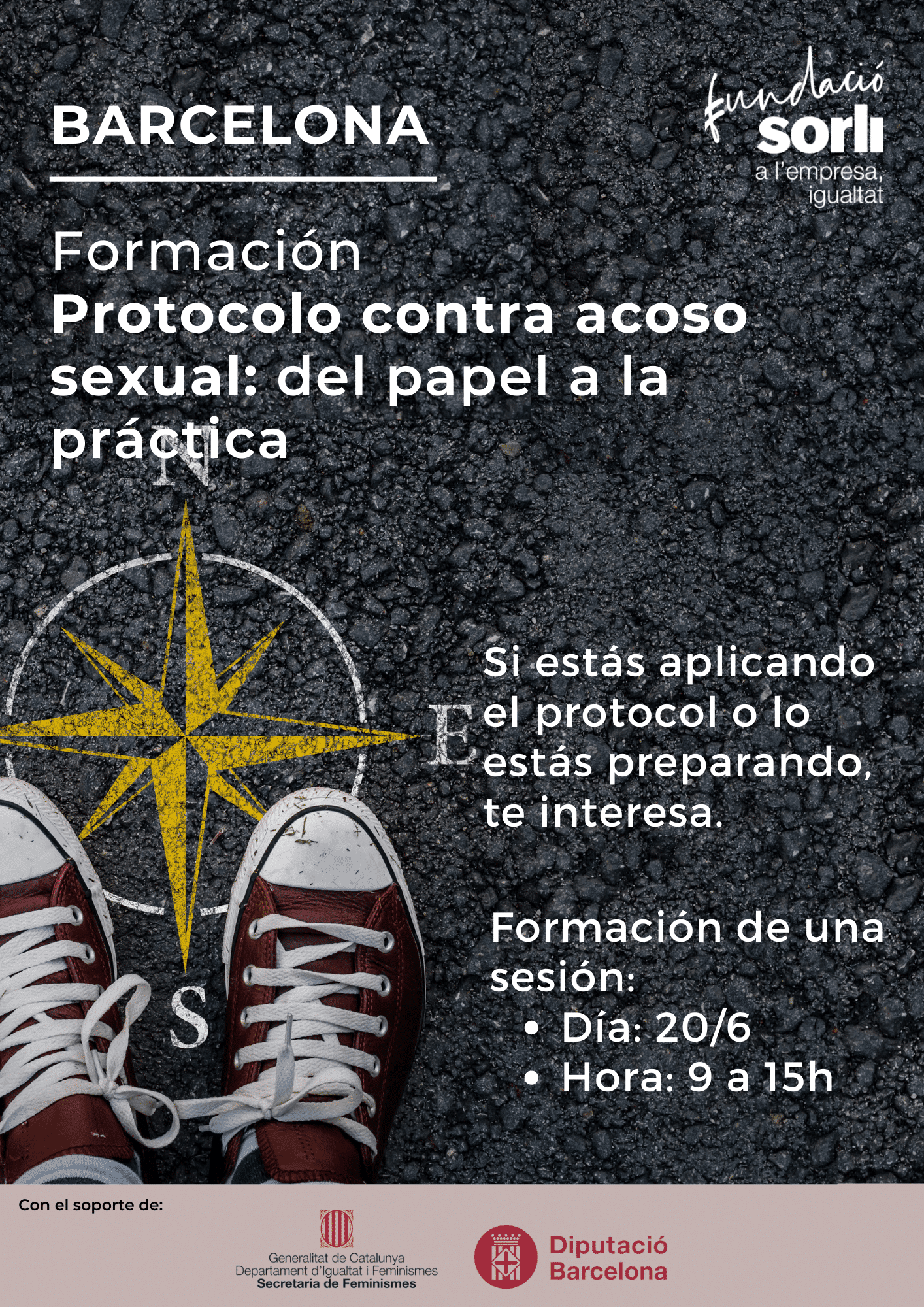 formacio barcelona 2023 Inscripcions Formación prevención del acoso sexual